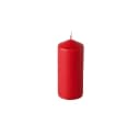 PAPSTAR Stumpenkerzen 10 Stk. Ø40mm / 90mm Rot Paraffin Bild 1