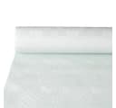 PAPSTAR Papiertischdecke Weiß Damastprägung 10m Rolle Bild 1