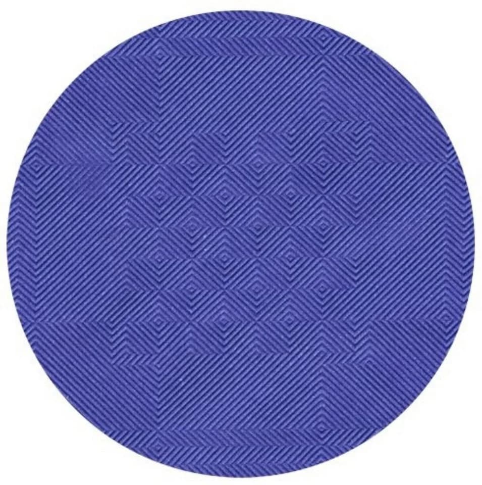 PAPSTAR Hängedekoration Tischdecke Papier Damastprägung Dunkelblau