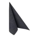 PAPSTAR Papierserviette 50x Schwarz Ornaments 1/4-Falz Bild 1