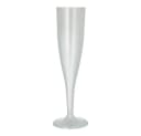 PAPSTAR Mehrweg-Sektglas 10er Set Transluzent Polypropylen Bild 1