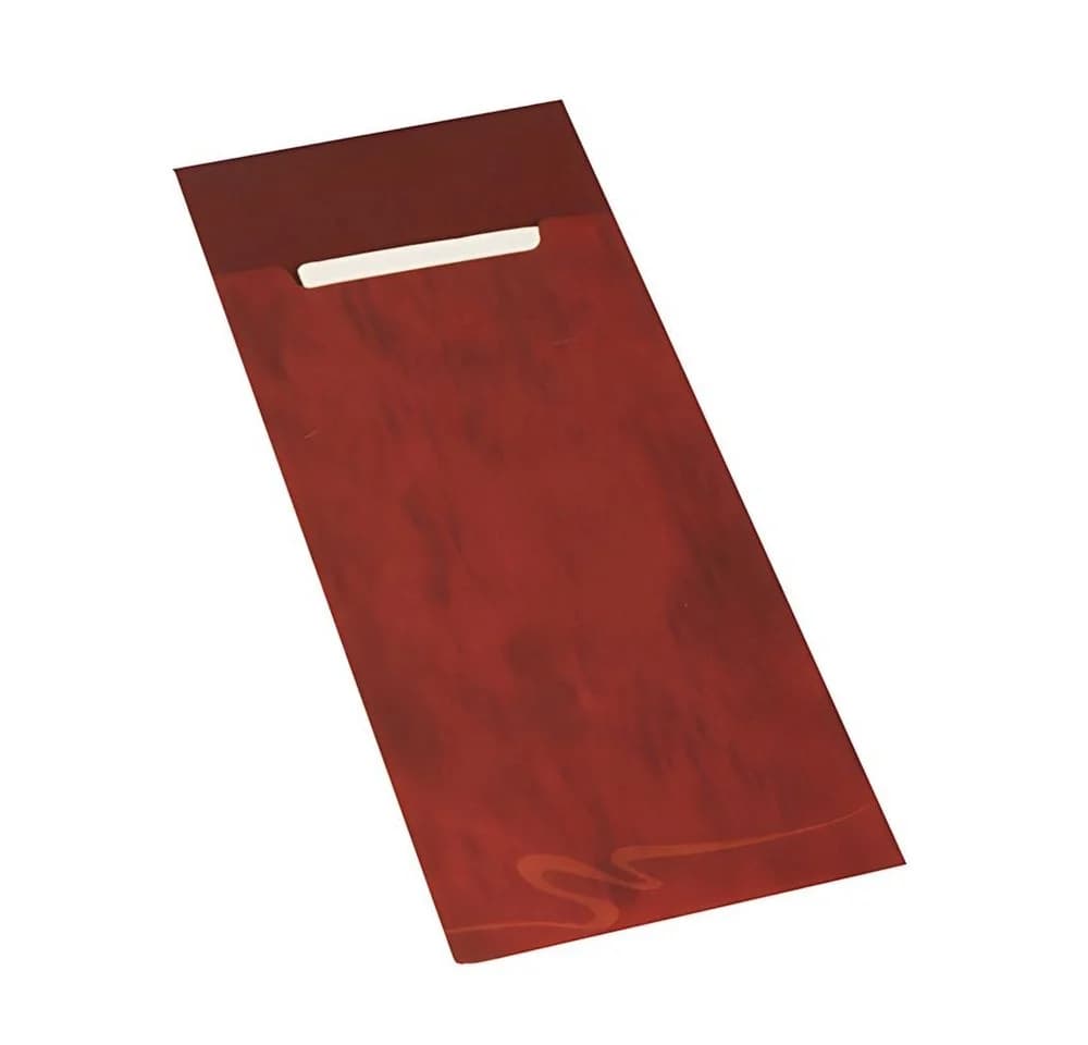 PAPSTAR Bestecktaschen Bordeaux inkl. Serviette 2-lagig 520 Stück - Bild 2