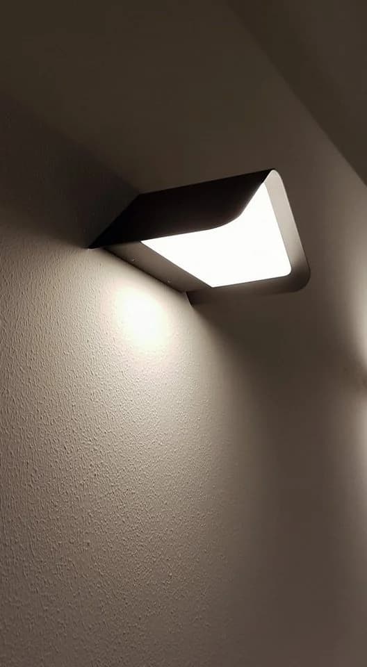 Heitronic LED Wandleuchte Java Anthrazit Aluminium IP54 - Bild 4