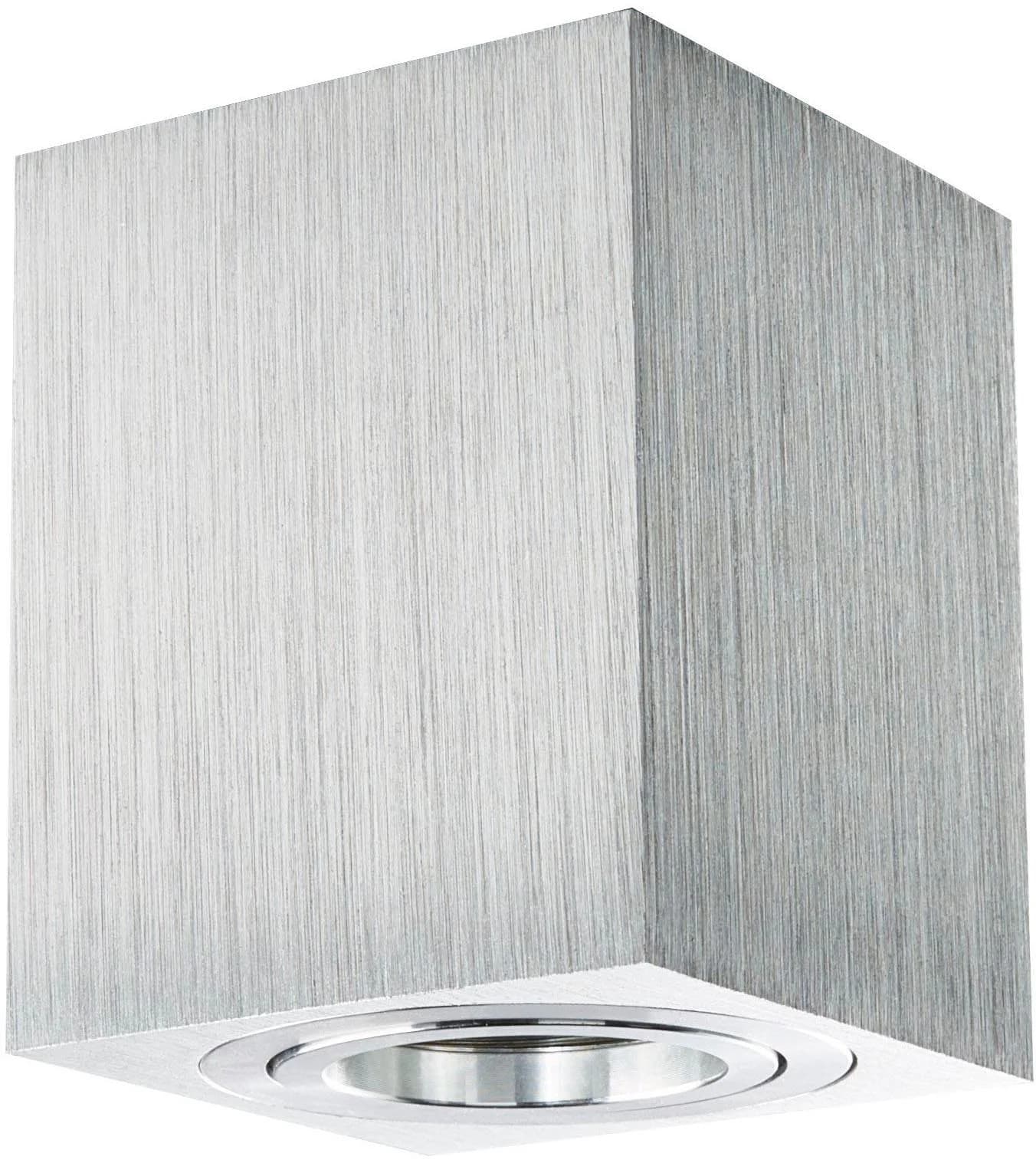 HEITRONIC Deckenleuchte ADL8001 Grau Aluminium Schwenkbar