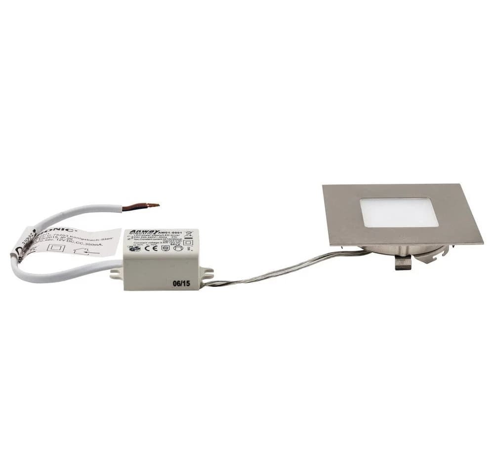 Heitronic LED Einbauleuchte Silber Aluminium - Bild 4