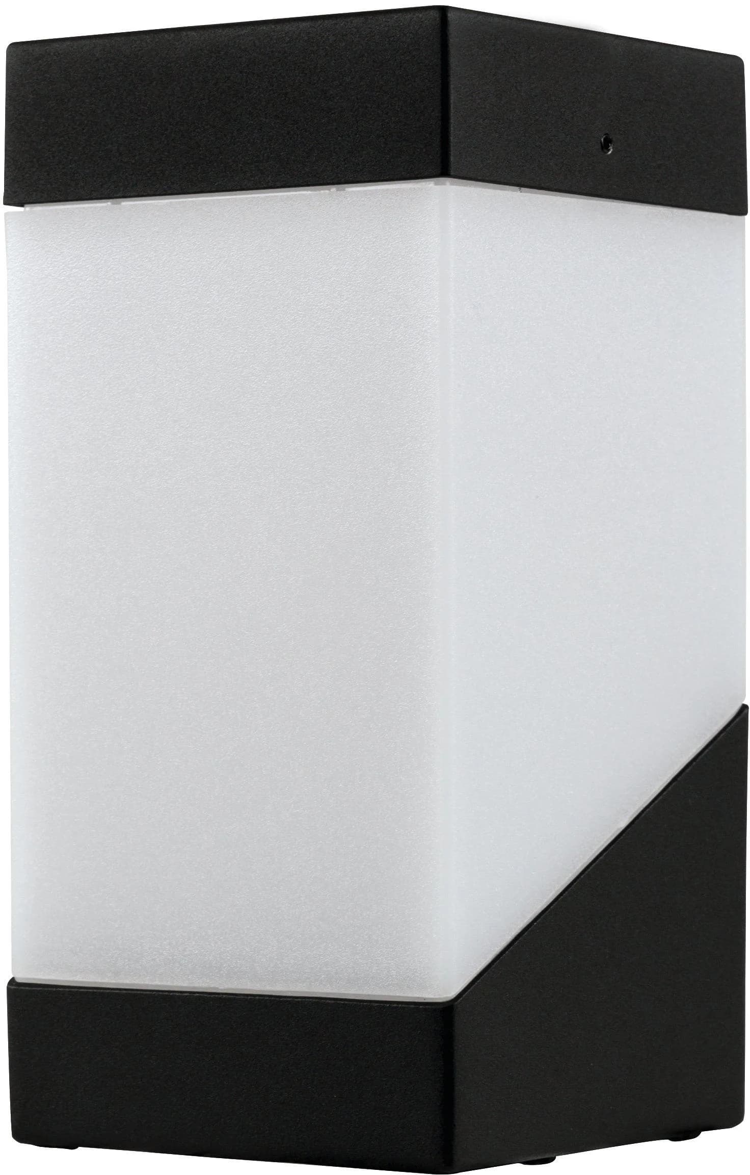 HEITRONIC Madeleine Außen-Wandleuchte Grau Aluminium