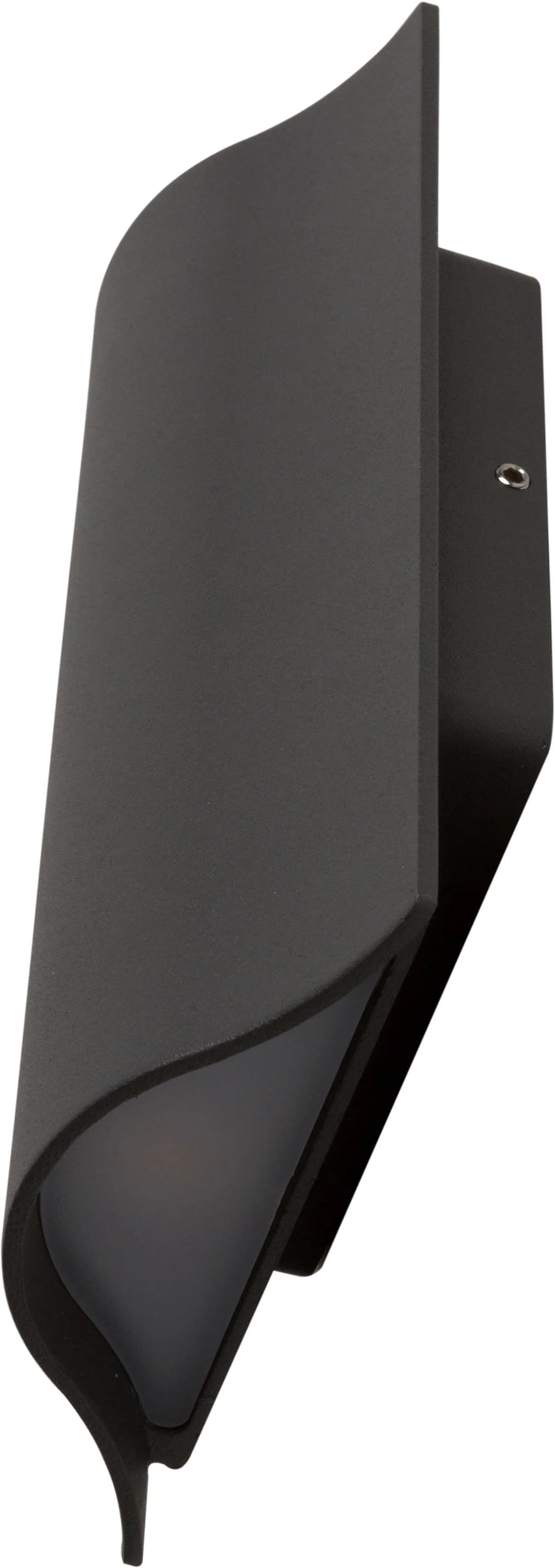 Heitronic LED-Außenwandlampe Laola Dunkelgrau