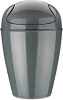 KOZIOL Mülleimer DEL M Grau 12 Liter Recycelt Bild 2
