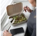 KOZIOL Lunchbox PASCAL L Beige mit Trennsteg Bild 3