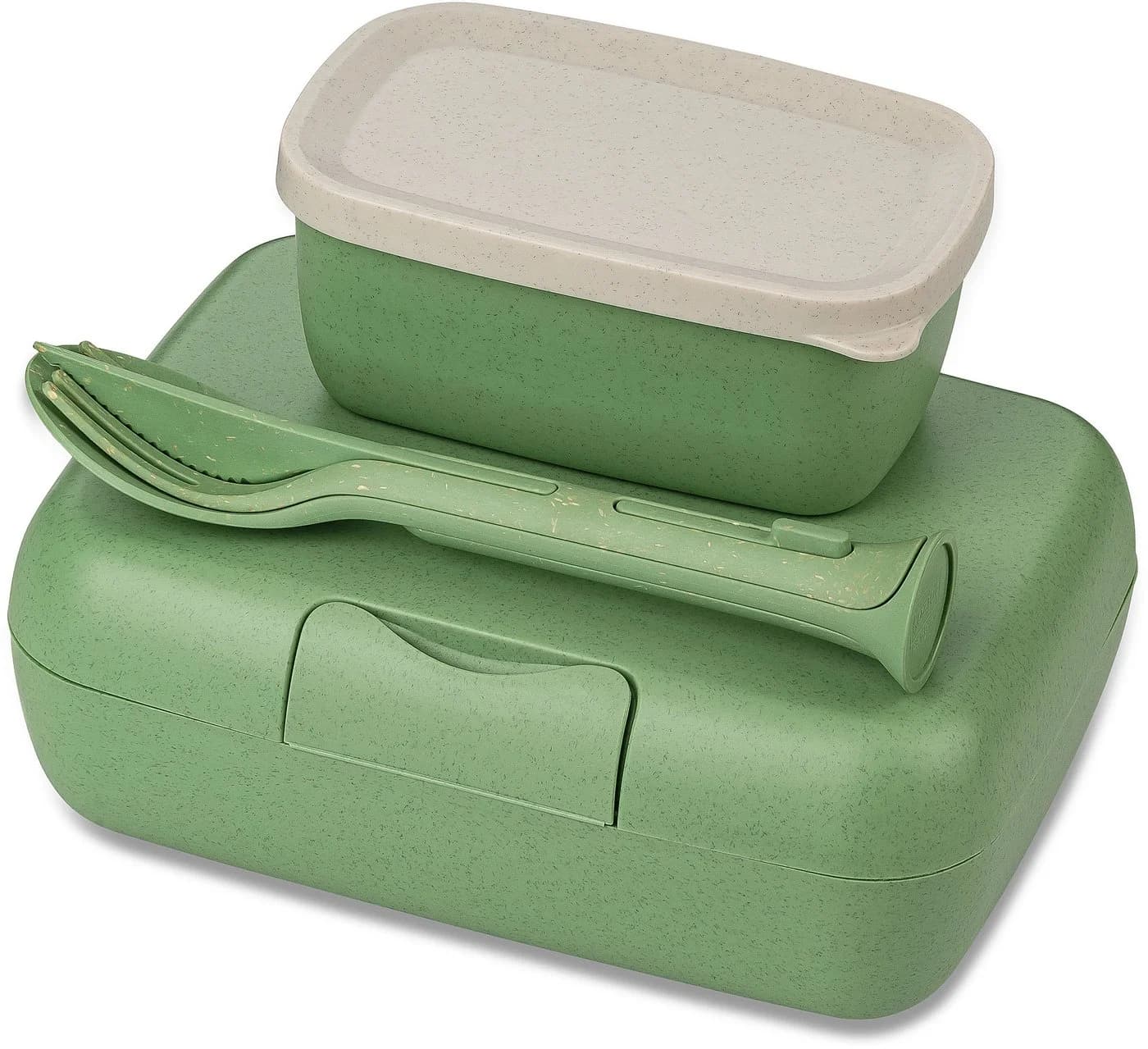KOZIOL Frischhaltedose CANDY READY Lunchbox Set Grün Kunststoff - Bild 2