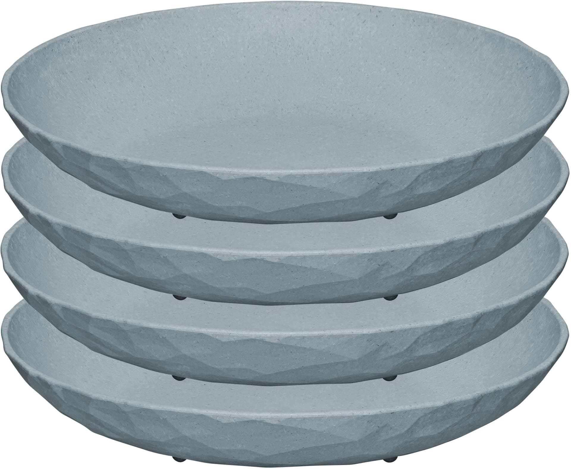 KOZIOL Suppenteller CLUB PLATE tief blau 22cm