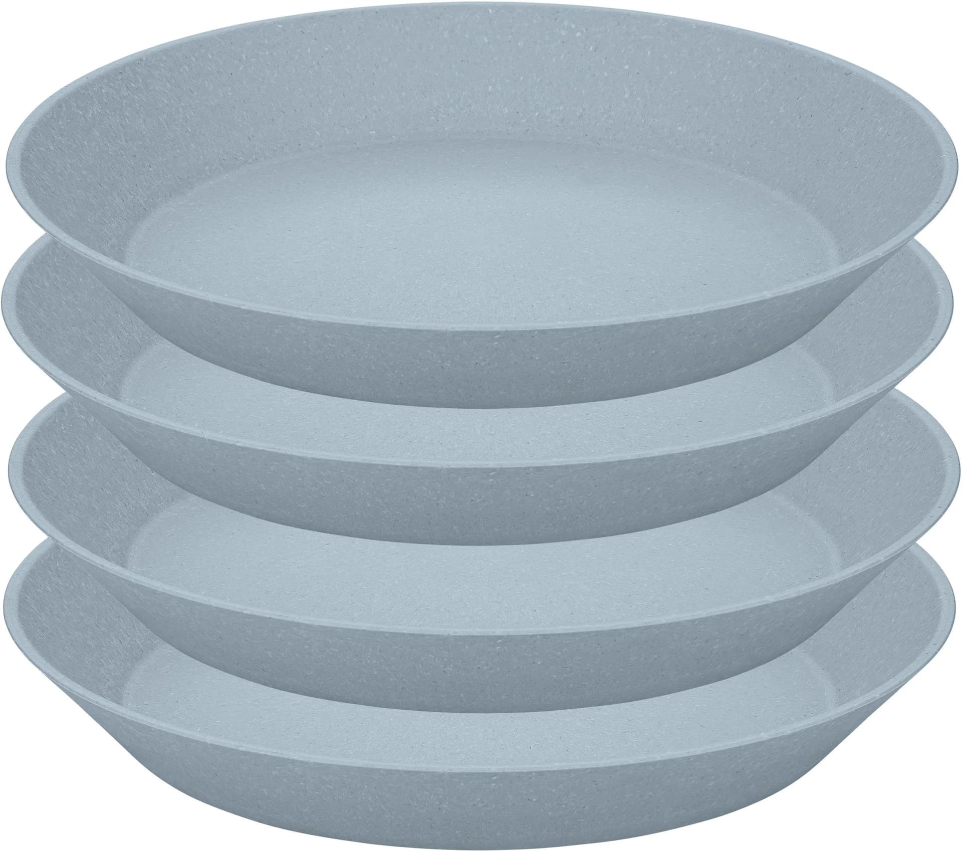 KOZIOL CONNECT PLATE Teller Blau Biozirkulär