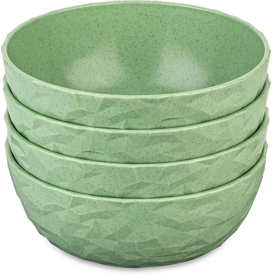 KOZIOL Schale CLUB BOWL 4-tlg. Grün Kunststoff 700 ml - Bild 2