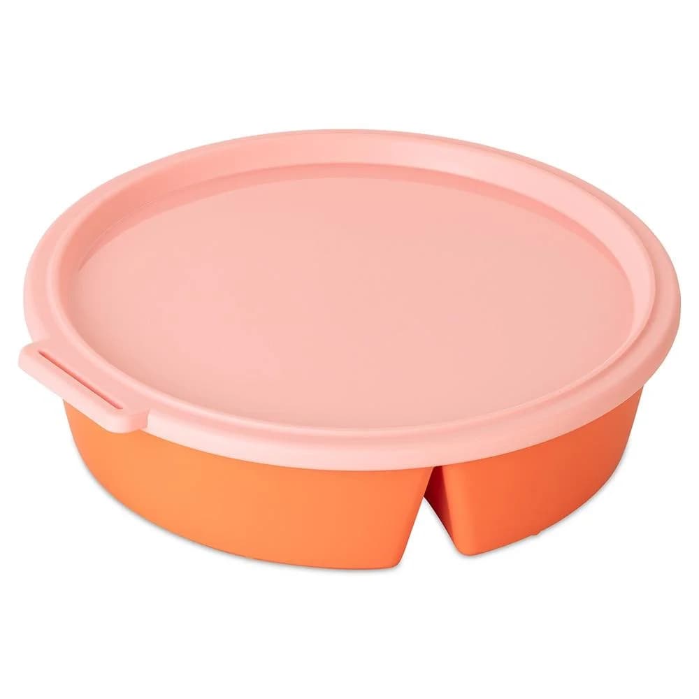 KOZIOL NORA BOX 1,1l Aufbewahrungsschüssel mit Deckel Coral/Rosa