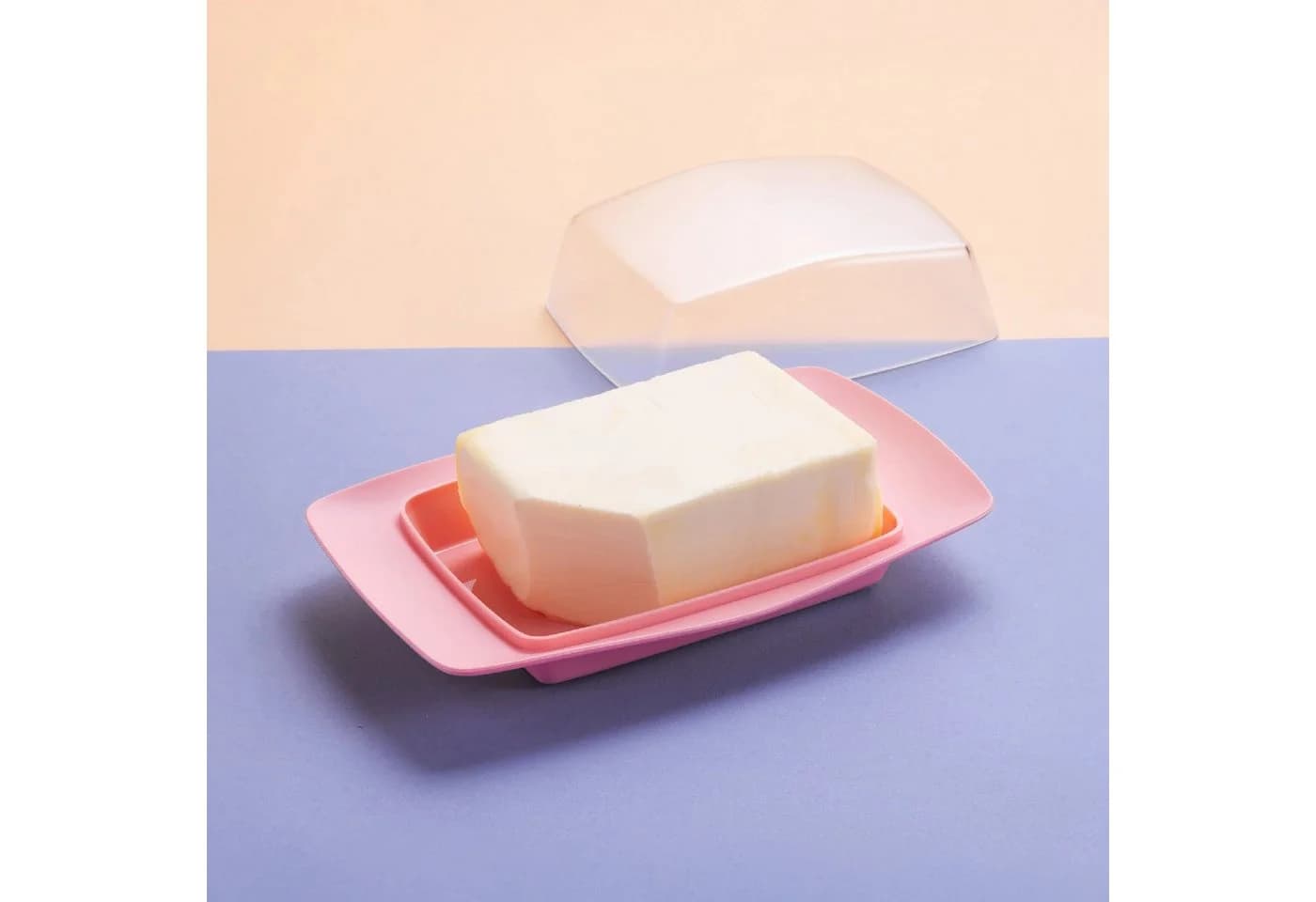 KOZIOL Butterdose RIO sweet pink Kunststoff Retrodesign