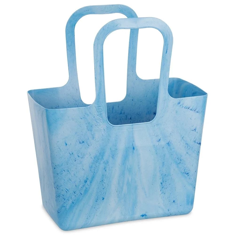 KOZIOL Einkaufsshopper TASCHE XL Blau Kunststoff