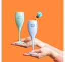 KOZIOL Sektglas CHEERS No. 1 COLOR UP 4-tlg. Kunststoff bunt Bild 4