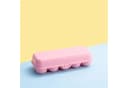 KOZIOL Eierbox Eggs To Go sweet pink Kunststoff stapelbar Bild 3