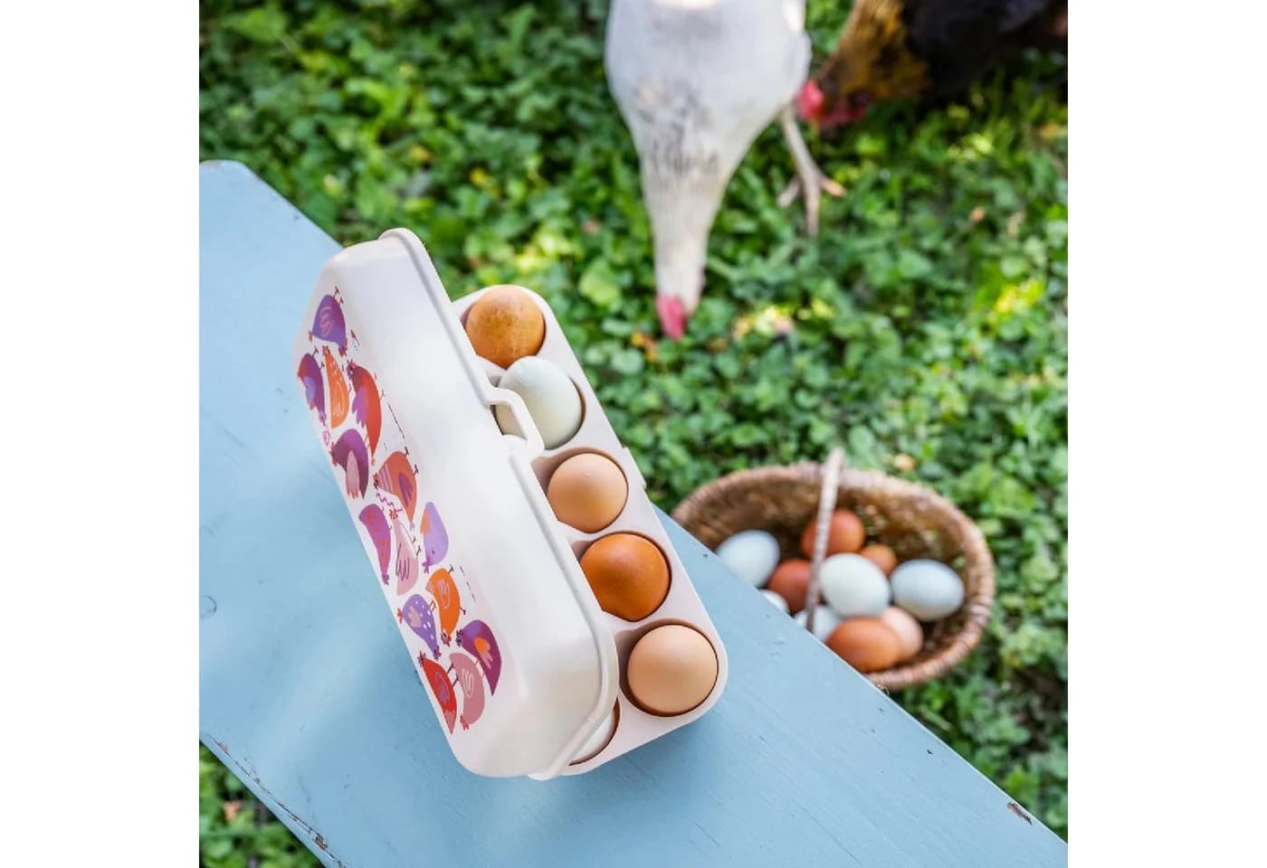 KOZIOL Eierbox Eggs To Go Kunststoff stapelbar - Bild 5