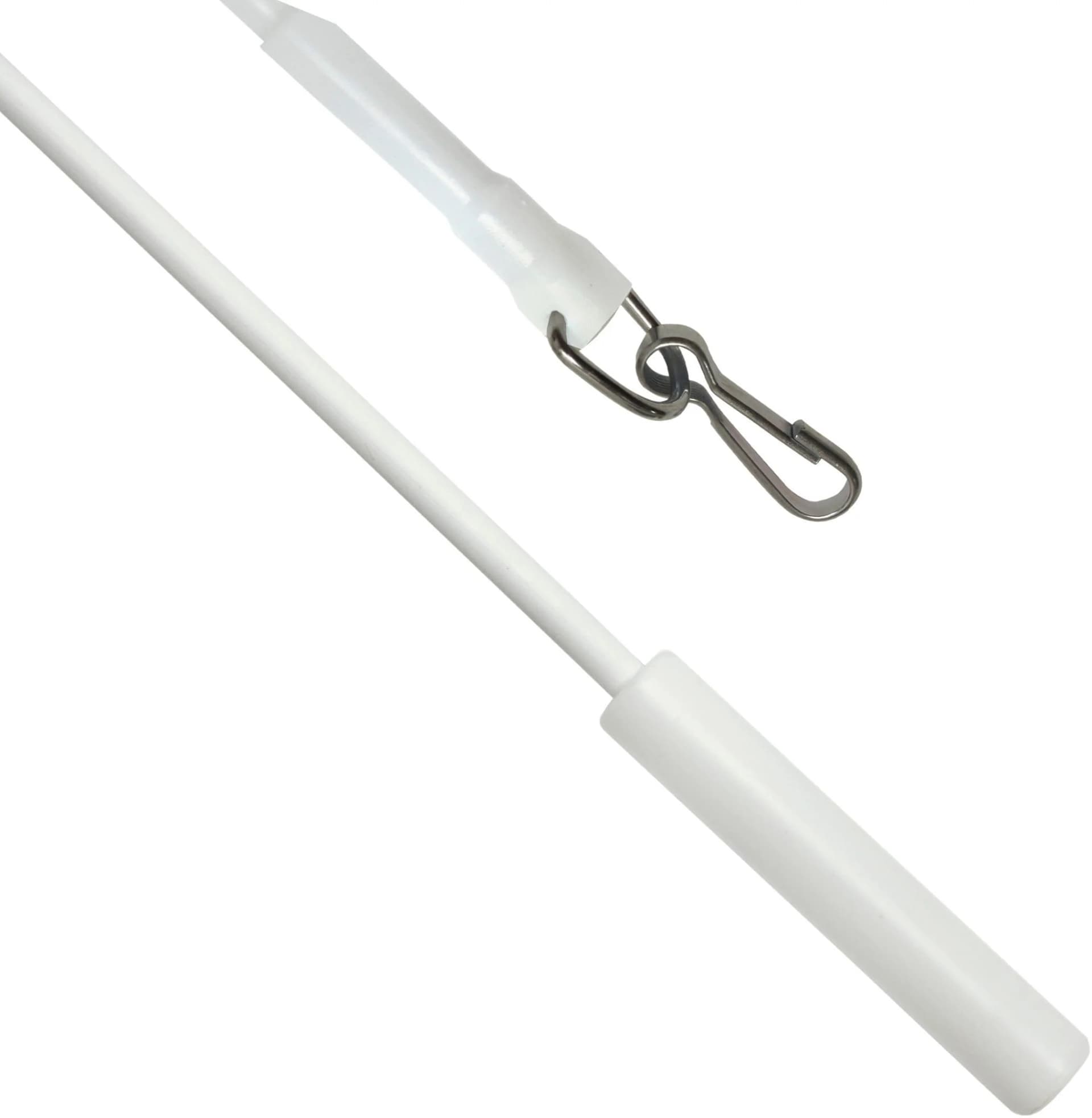Schleuderstab GARDINIA Kunststoff mit Metallhaken Gr. 3 Weiß 125cm