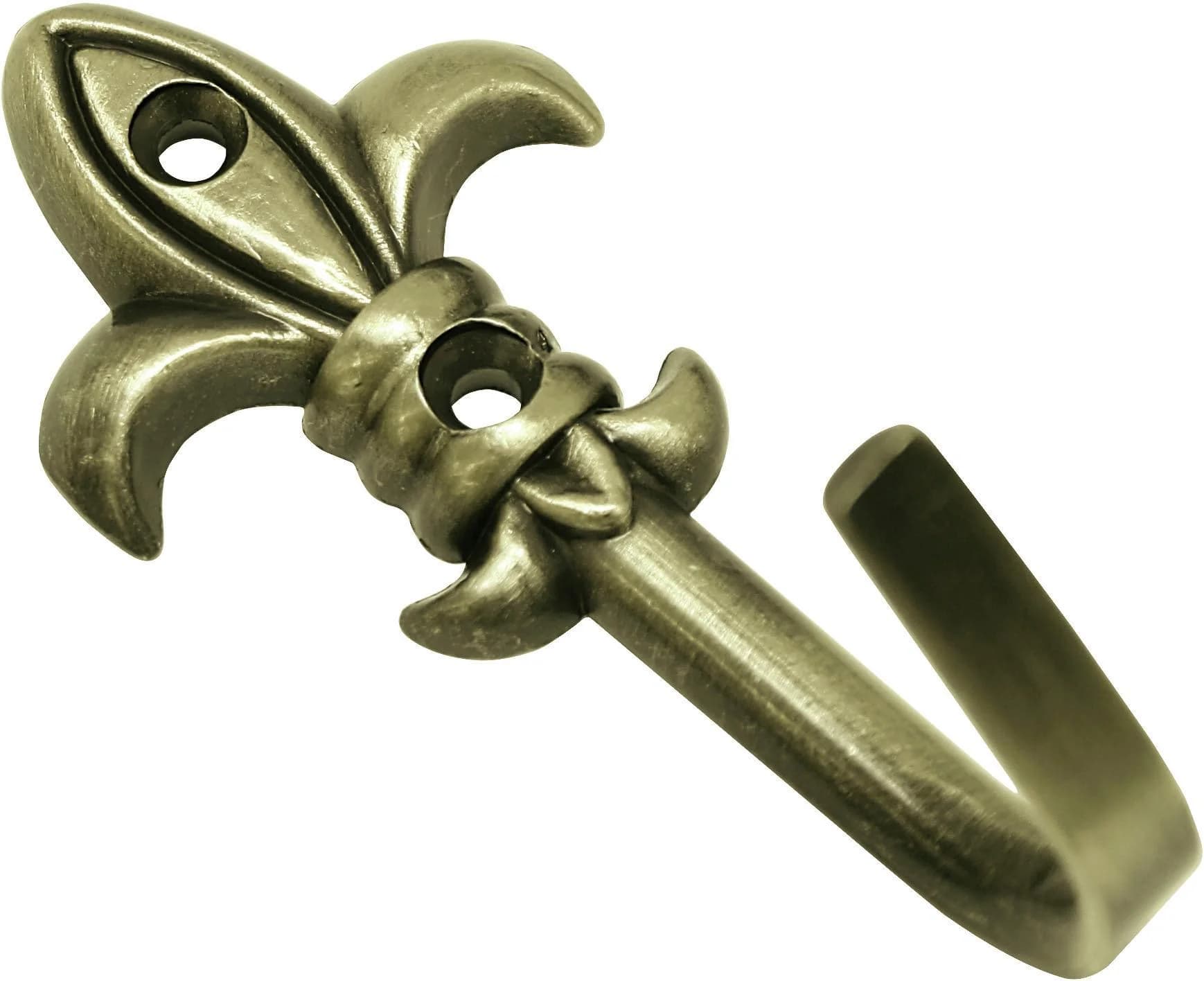 GARDINIA Raffhaken Zierhaken Lilie Gold Metall