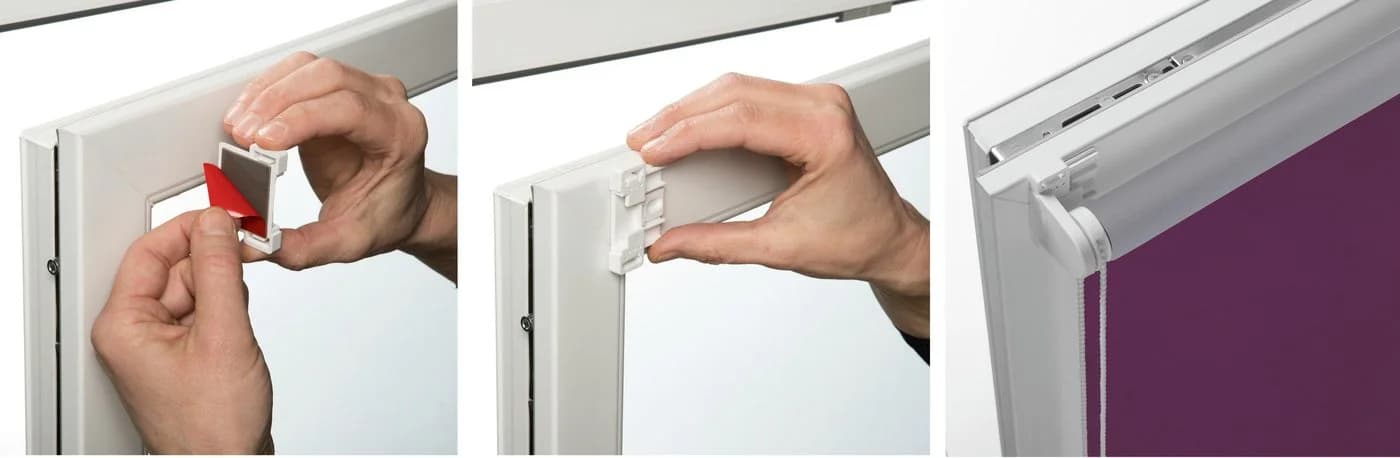 GARDINIA EASYFIX Rollo Thermo ENERGIESPAREND verdunkelnd lila - Bild 5