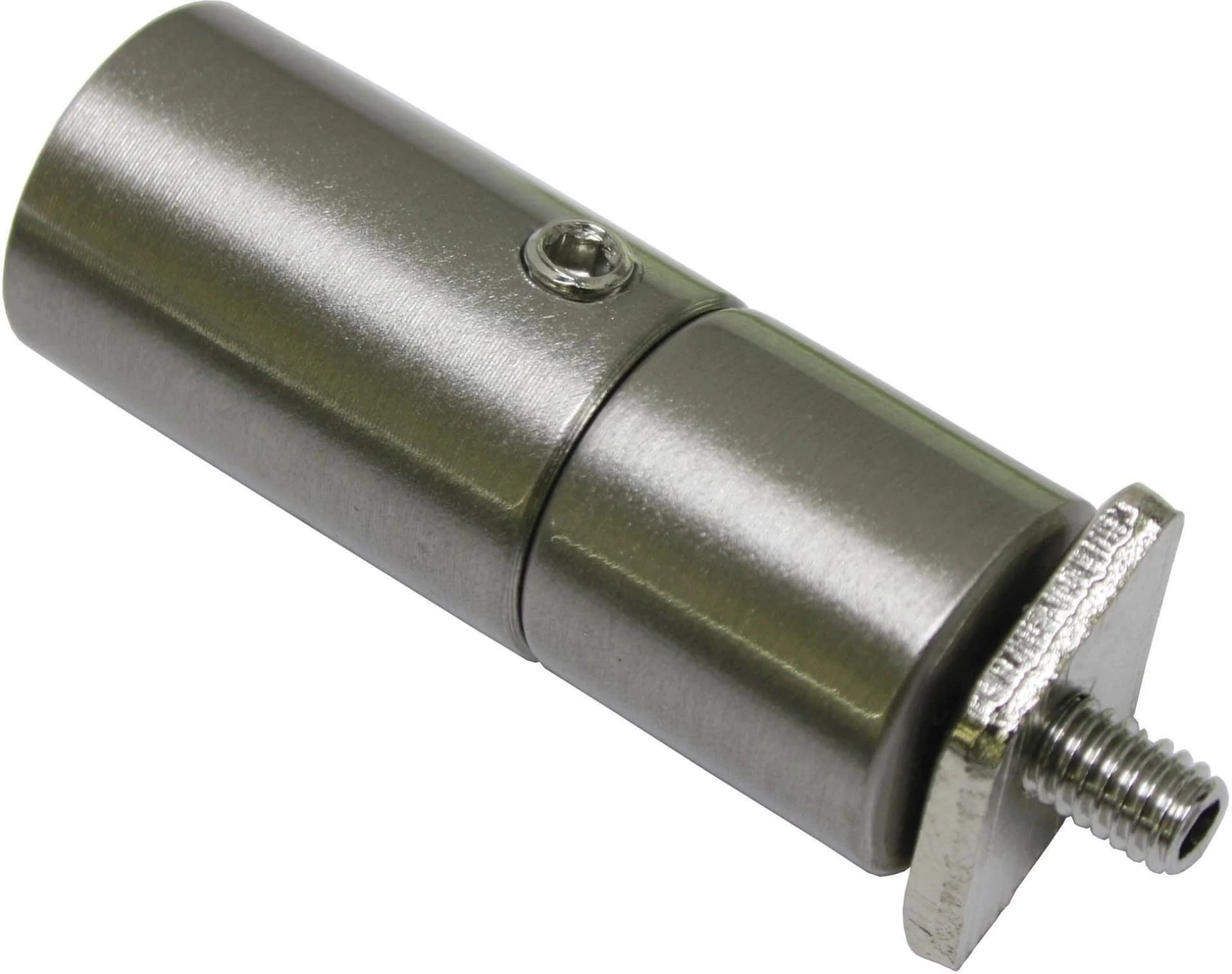 Gardinenstangenhalter GARDINIA Deckenträger kurz Gr. 1 Silber Edelstahlfarben 20 mm