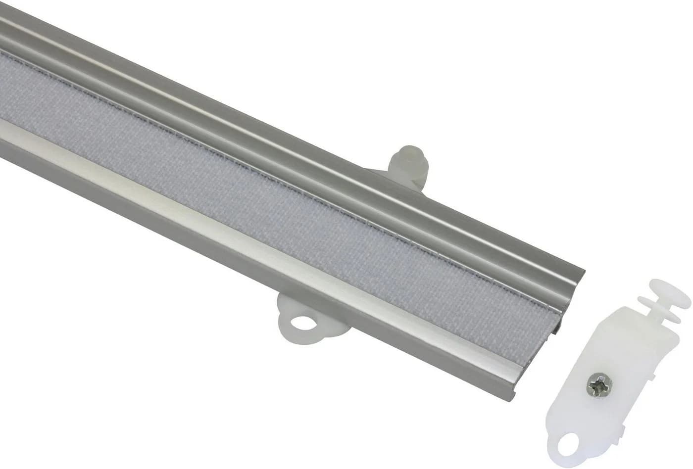 GARDINIA Paneelwagen mit Klettband und Rollen, silber, 60 cm - Bild 2