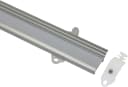 GARDINIA Paneelwagen mit Klettband und Rollen, silber, 60 cm Bild 4