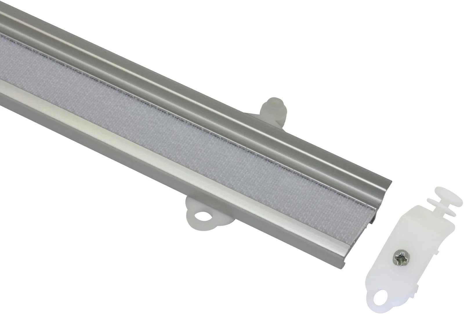 GARDINIA Paneelwagen mit Klettband und Rollen, silber, 60 cm - Bild 4