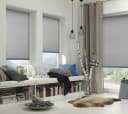GARDINIA EASYFIX Rollo Uni Seitenzugrollo Hellgrau Polyester Bild 1