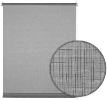 GARDINIA EASYFIX Rollo Uni Seitenzugrollo Hellgrau Polyester - Bild 3
