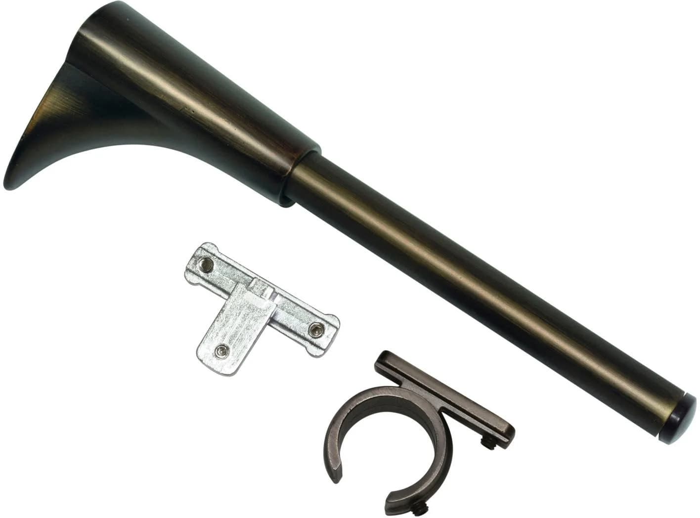 Gardinia Universal Wandträger Chicago Branzefarben Metall