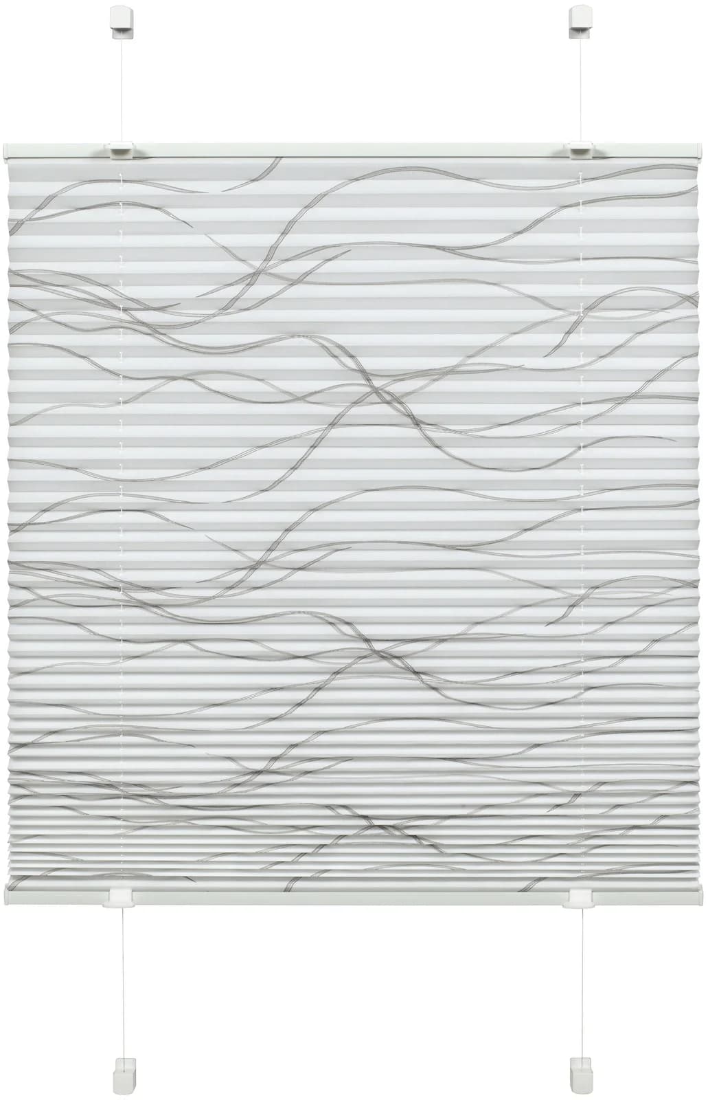 Gardinia Plissee EASYFIX Katy Wave Weiß 50x130cm - Bild 5
