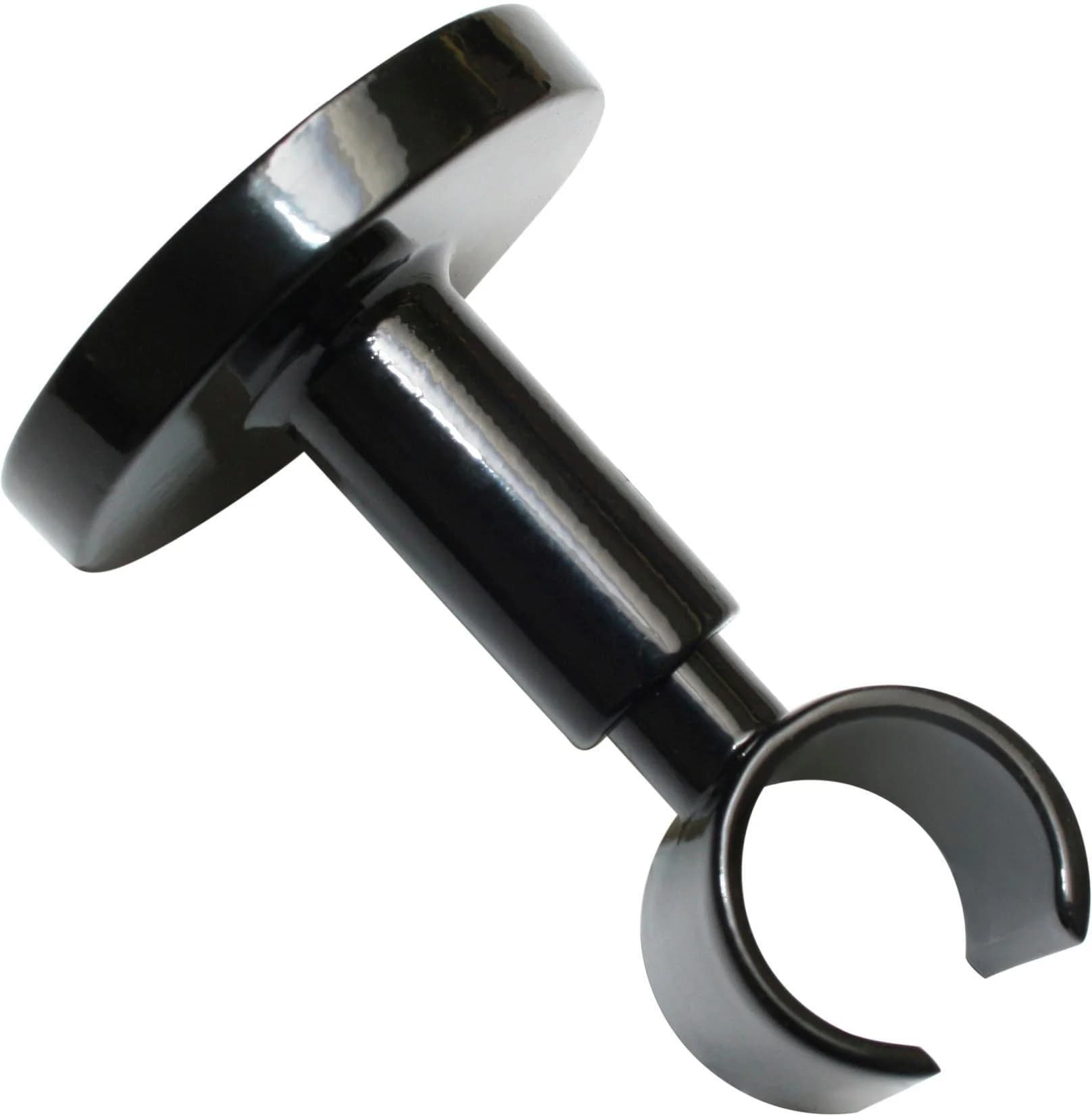 Gardinia Deckenträger Chicago Schwarz Ø 20 mm