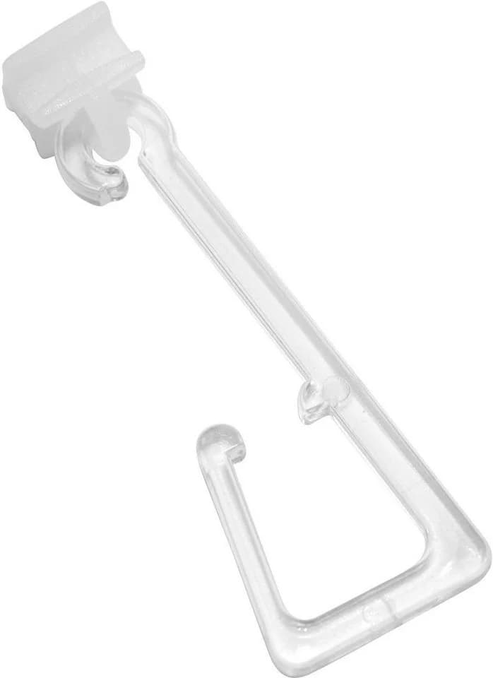 Gardinia Gardinenhaken für Stoffösen Gr. 1 Transparent 10 Stk. Kunststoff - Bild 4