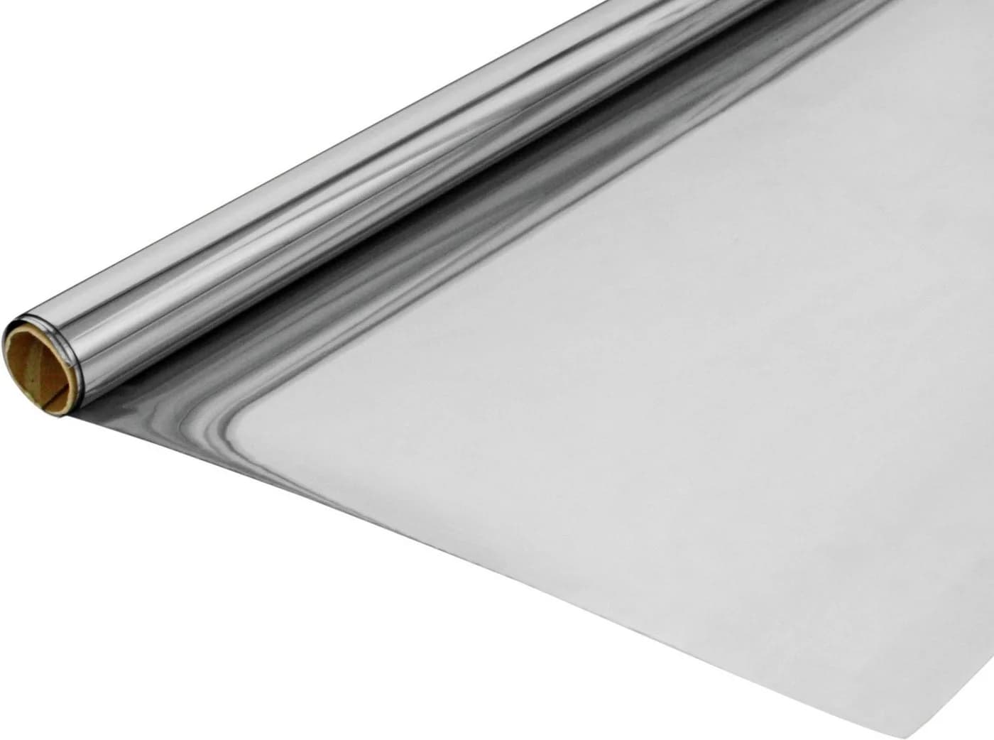 GARDINIA Fensterfolie Silber 90% UV-Schutz Blickdicht - Bild 3