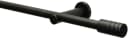 GARDINIA Gardinenstange Set Metall Schwarz 120cm Aluminium Bild 2