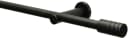 GARDINIA Gardinenstange Set Metall Schwarz 120cm Aluminium Bild 5