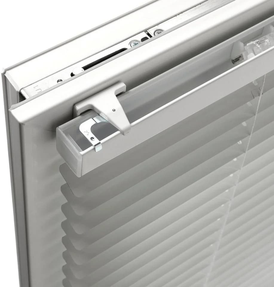 GARDINIA Sichtschutzbefestigung Klebeträger-Set für Aluminium-Jalousien Weiß - Bild 4