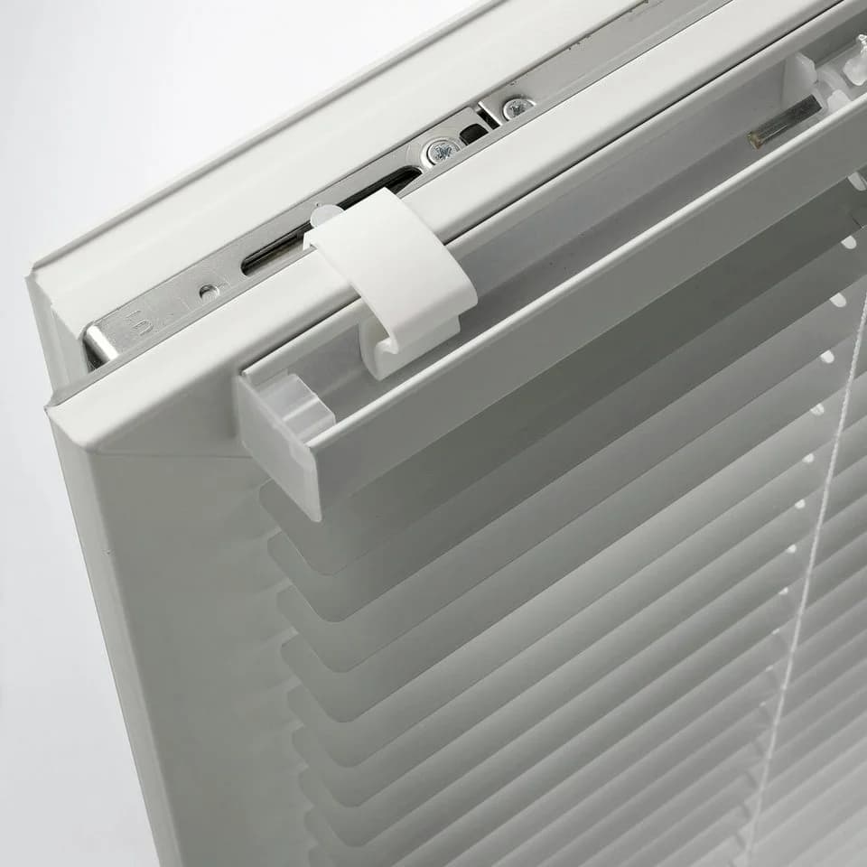 GARDINIA Klemmhalter für Aluminium-Jalousien 2-tlg. Sichtschutzbefestigung - Bild 5