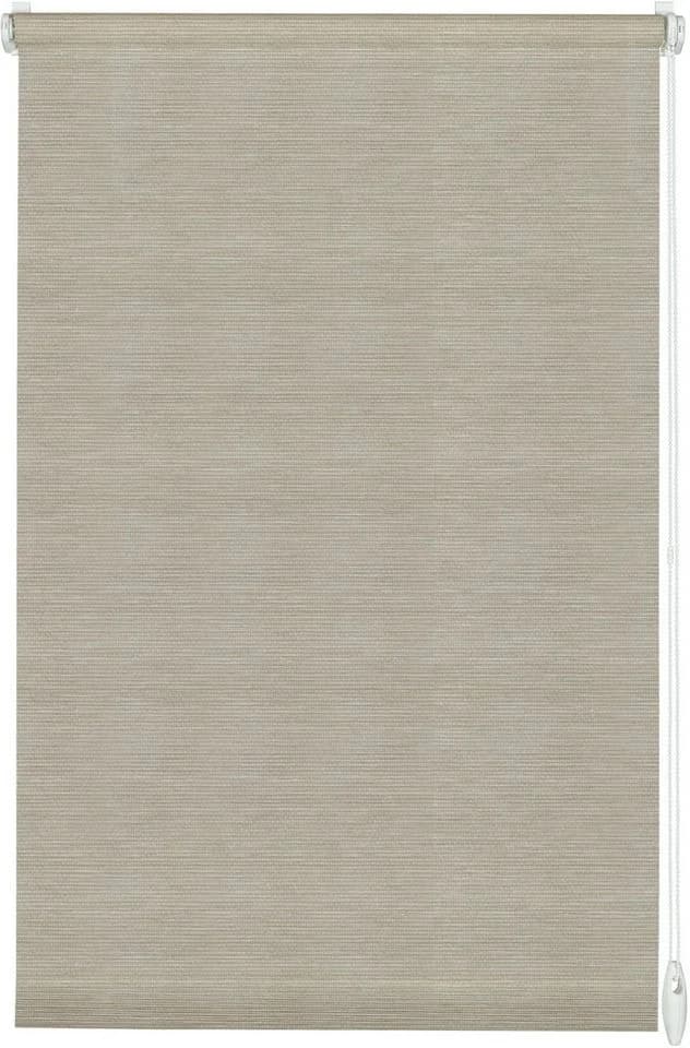 GARDINIA Seitenzugrollo EASYFIX Rollo Natur Grau-Melange Klemmfix - Bild 2