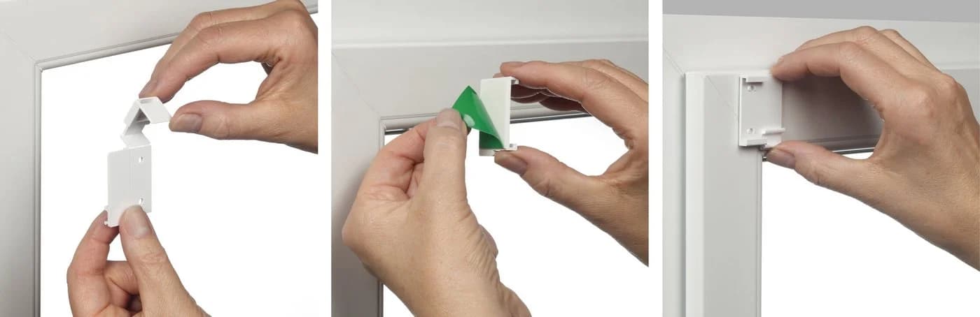 GARDINIA EASYFIX Rollo Thermo Grau Verdunkelnd Klemmfix - Bild 5