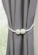GARDINIA Raffhalter Flex-V mit Magnet Weiß 2-tlg Bild 3