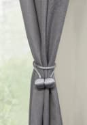 GARDINIA Raffhalter Flex-S mit Magnet Silber 2-tlg. Bild 1