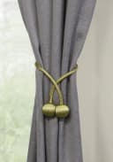GARDINIA Raffhalter Flex-S mit Magnet Gold 2-tlg Bild 4