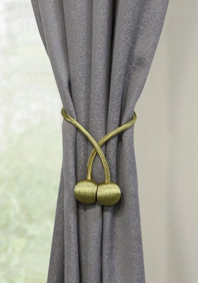 GARDINIA Raffhalter Flex-S mit Magnet Gold 2-tlg - Bild 4