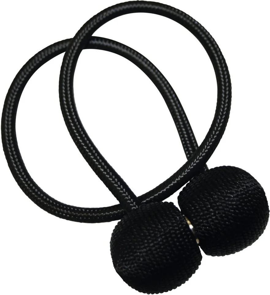 GARDINIA Raffhalter Flex-S mit Magnet 2-tlg. Schwarz - Bild 2