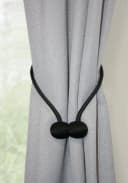 GARDINIA Raffhalter Flex-S mit Magnet 2-tlg. Schwarz Bild 5