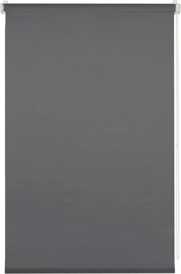 OTTO home Seitenzugrollo Uni Klemmrollo Anthrazit Polyester - Bild 2